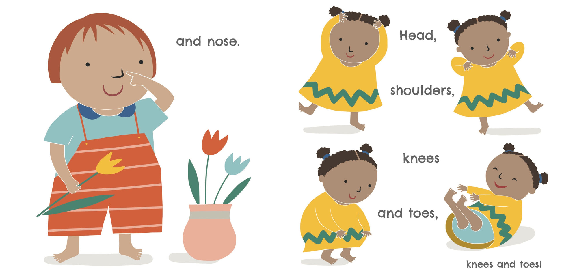 Head Shoulders Knees And Toes Clipart 5921960 Clipart Library