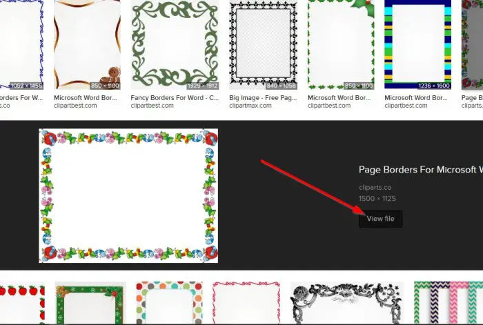 Microsoft Borders Clip Art 5974239 Clipart Library
